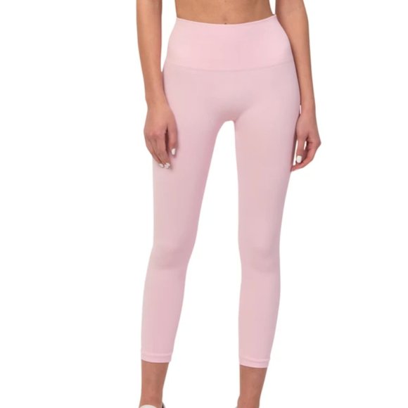 Morgan Stewart Sport Baby Pink Leggings 